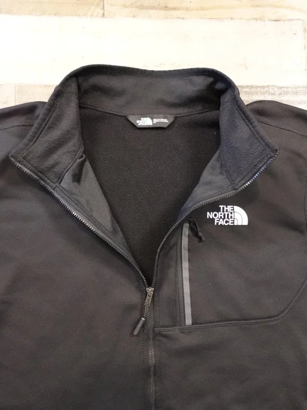 The North Face Skyline Full Zip Fleece‎ Jacket Men’s Large Black Outdoor